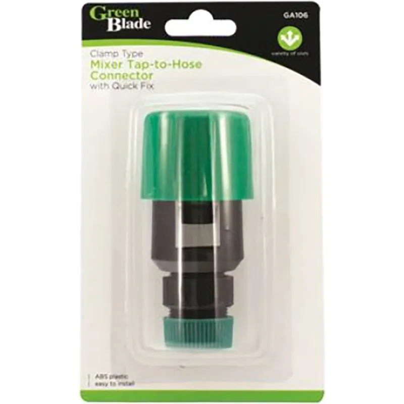 MIXER TAP TO HOSE CONNECTOR WITH QUICK FIX - CLAMP TYPE