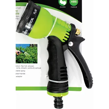 8 FUNCTION SPRAY NOZZLE WITH NON SLIP GRIP