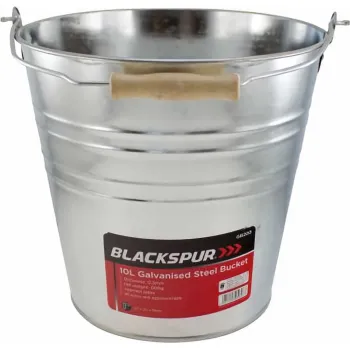 10L GALVANISED STEEL BUCKET