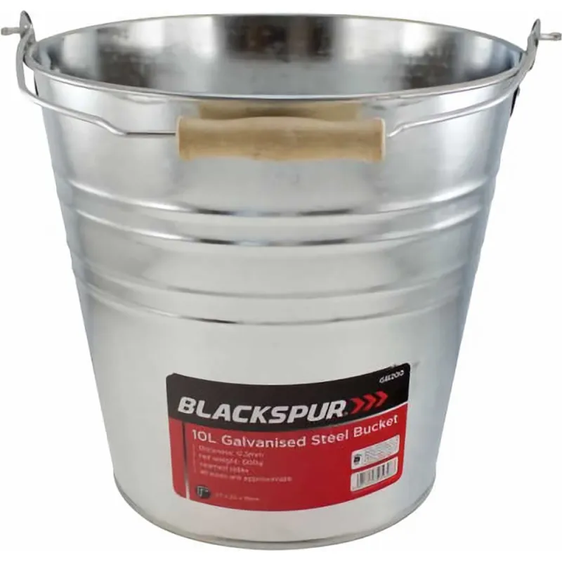 10L GALVANISED STEEL BUCKET