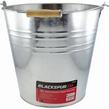 15L GALVANISED STEEL BUCKET
