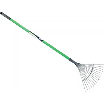 16 PRONG METAL GARDEN RAKE