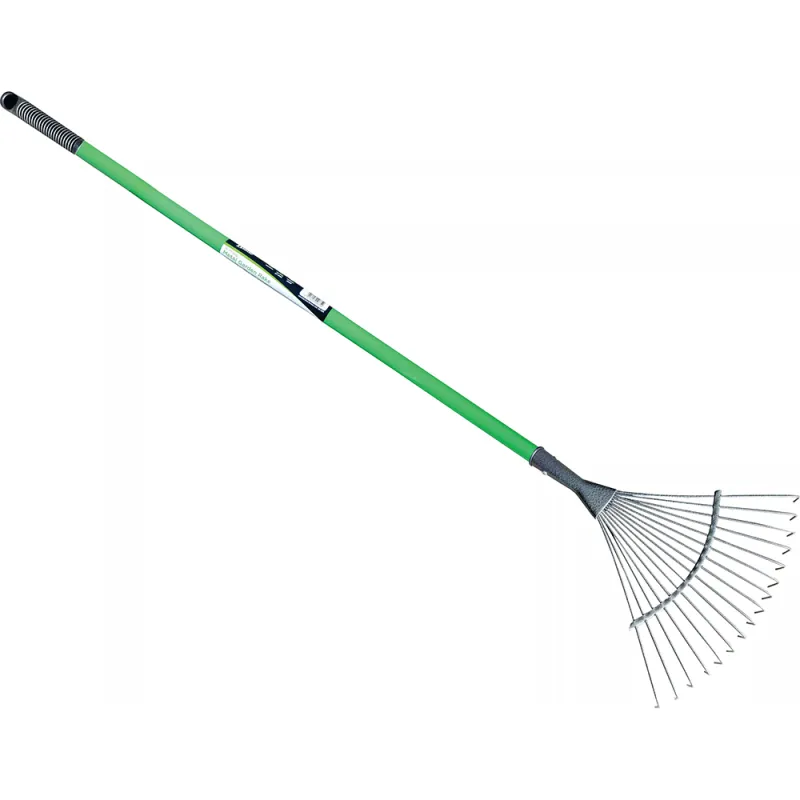 16 PRONG METAL GARDEN RAKE