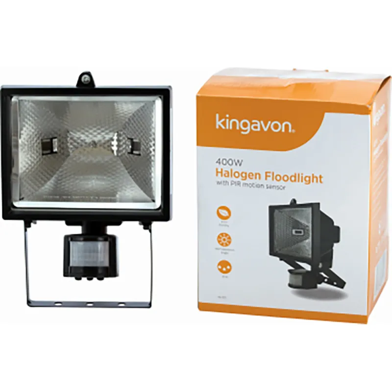 SECURITY FLOODLIGHT WITH PIR MOTION SENSOR