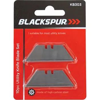 10PC UTILITY KNIFE BLADE SET