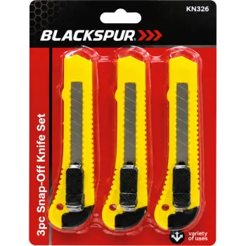 3PC SNAP-OFF KNIFE SET