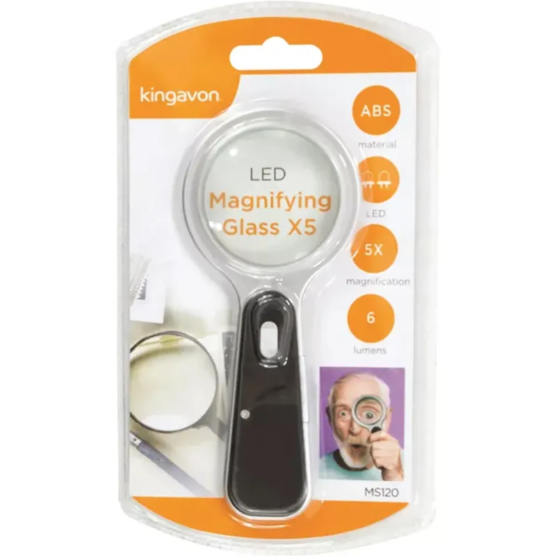 LED MAGNIFYING GLASS X5