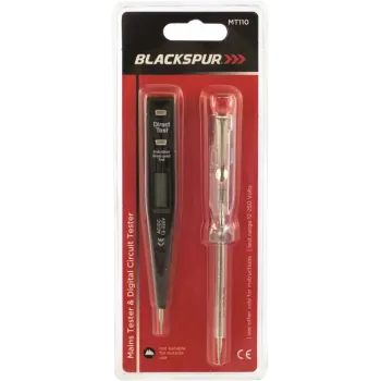 MAINS TESTER AND DIGITAL CIRCUIT TESTER SET