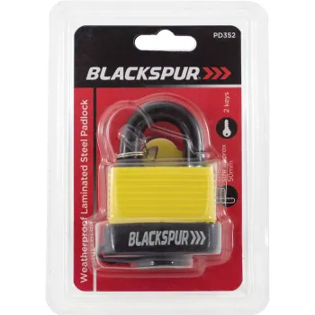 50MM WEATHERPROOF LAMINATED STEEL PADLOCK