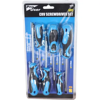 6PC CRV SCREWDRIVER SET