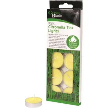 10PC CITRONELLA TEA LIGHTS
