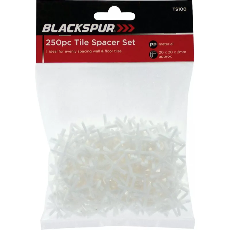 250PC x 2mm TILE SPACER SET