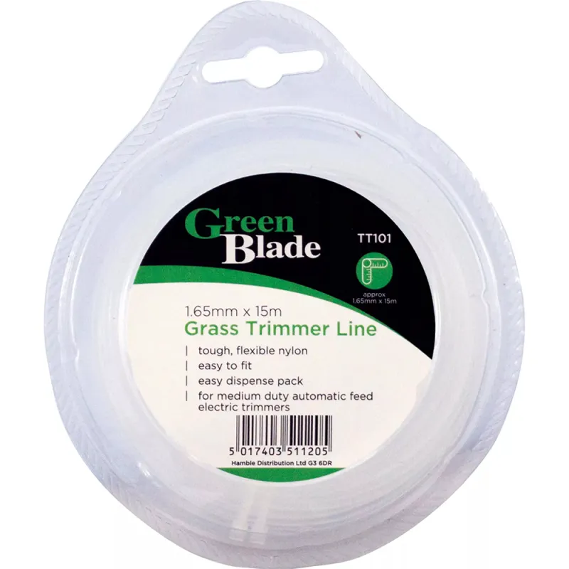1.65MM x 15M GRASS TRIMMER LINE