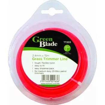 2.4MM x 15M GRASS TRIMMER LINE