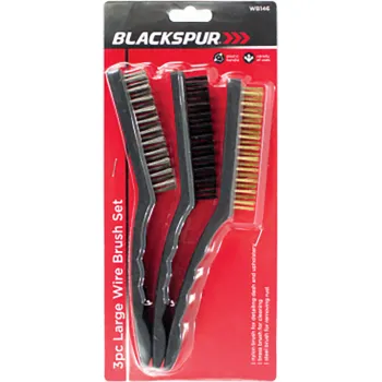 3PC LARGE WIRE BRUSH SET