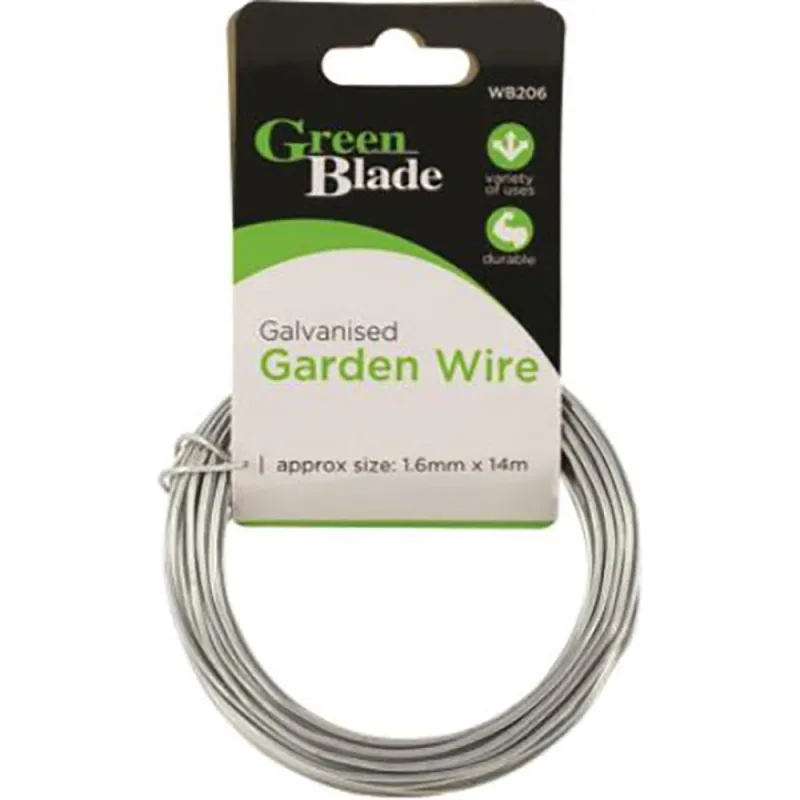 1.6MM X 14M GALVANISED GARDEN WIRE