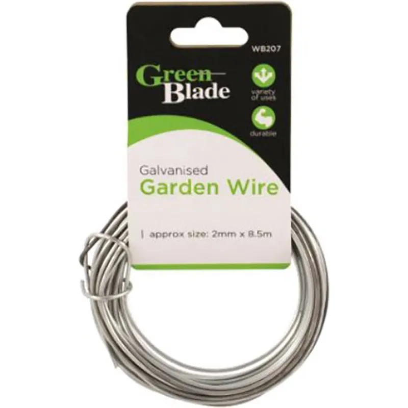 2mm X 8.5M GALVANISED GARDEN WIRE