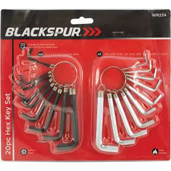 20PC HEX KEY SET