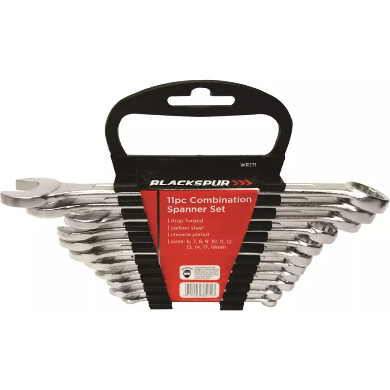 11 PC COMB SPANNER SET (6-19MM)