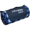 Luxury Fleece Picnic Rug 200x150cm - BLUE TAR